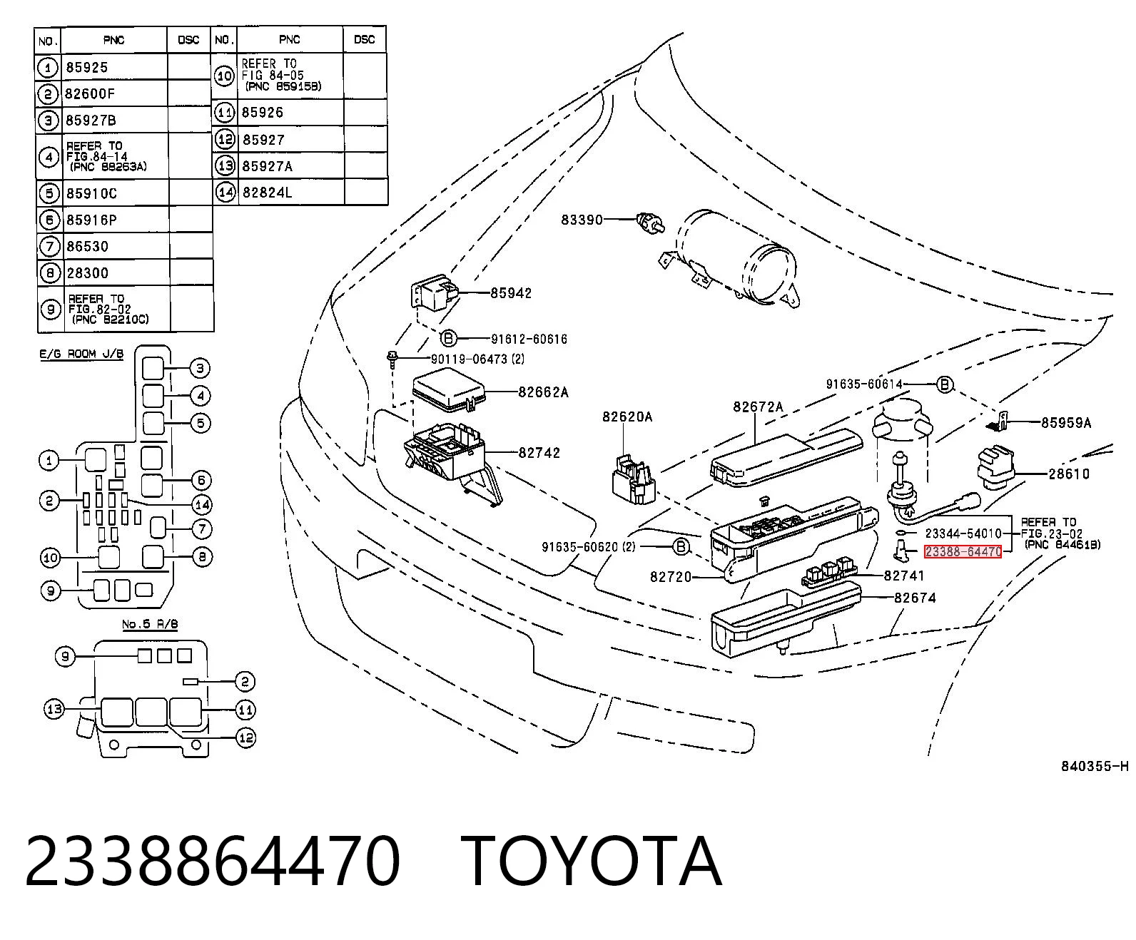 2338864470 Toyota