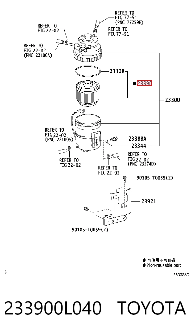 233900L040 Toyota