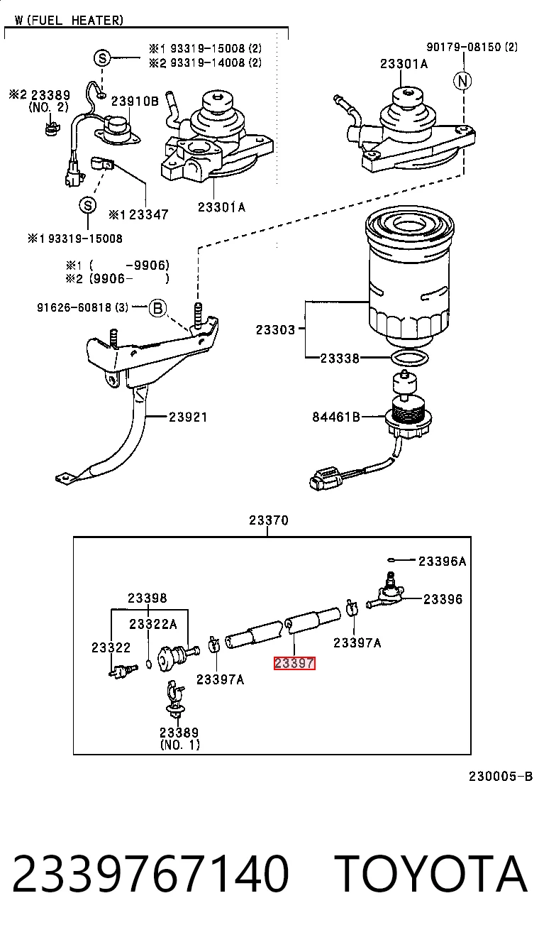 2339767140 Toyota