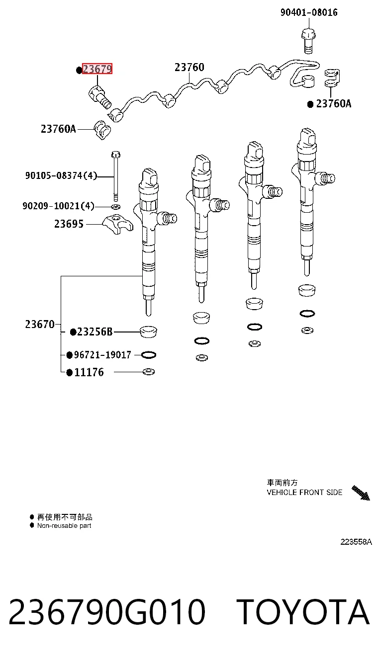 236790G010 Toyota