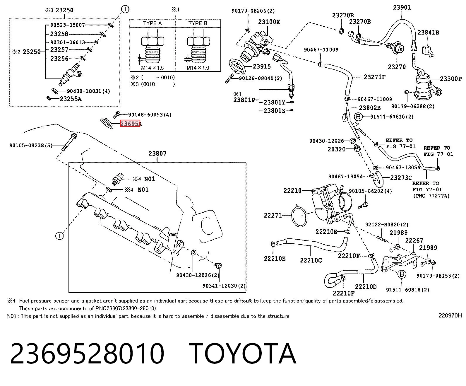 2369528010 Toyota
