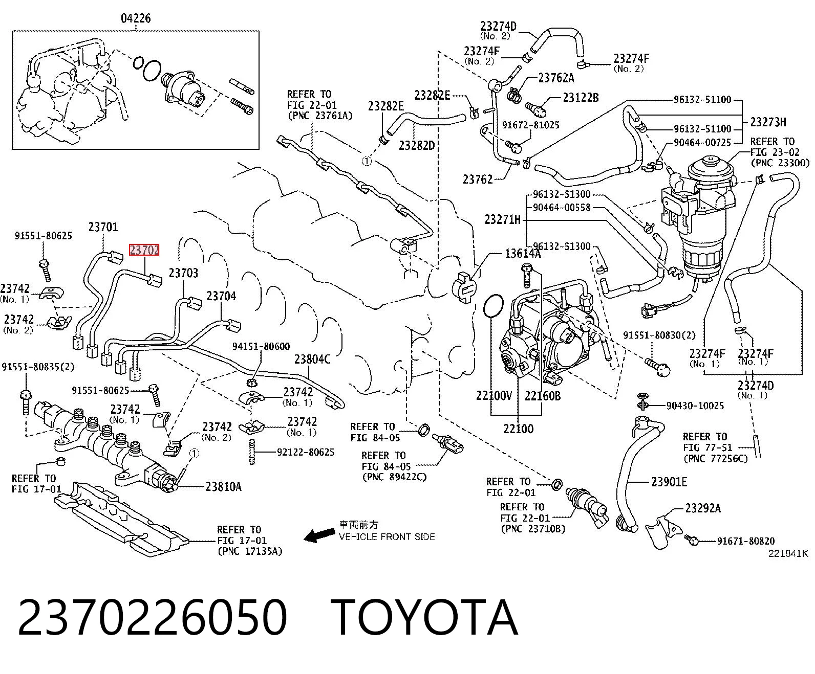 2370226050 Toyota