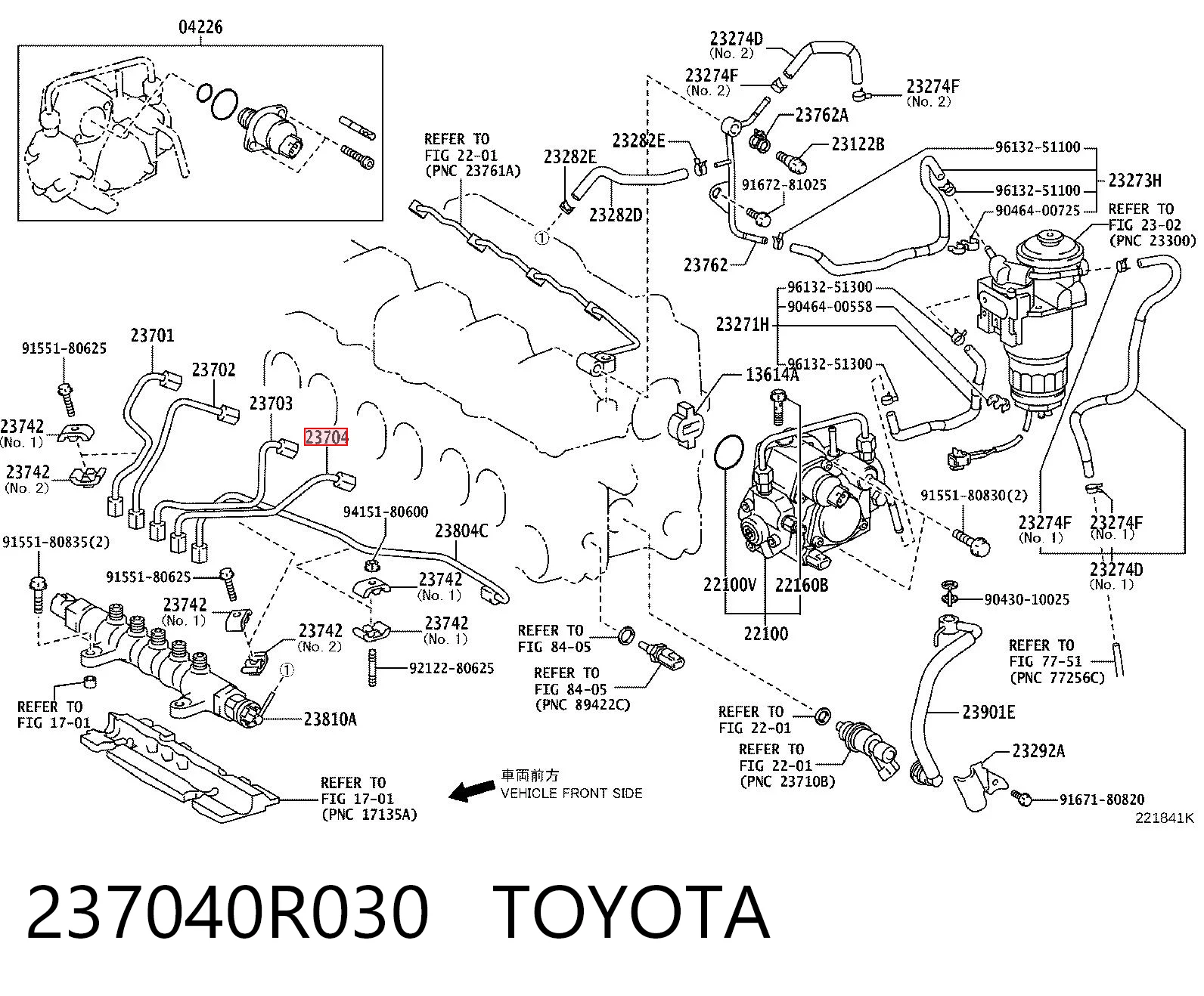 237040R030 Toyota