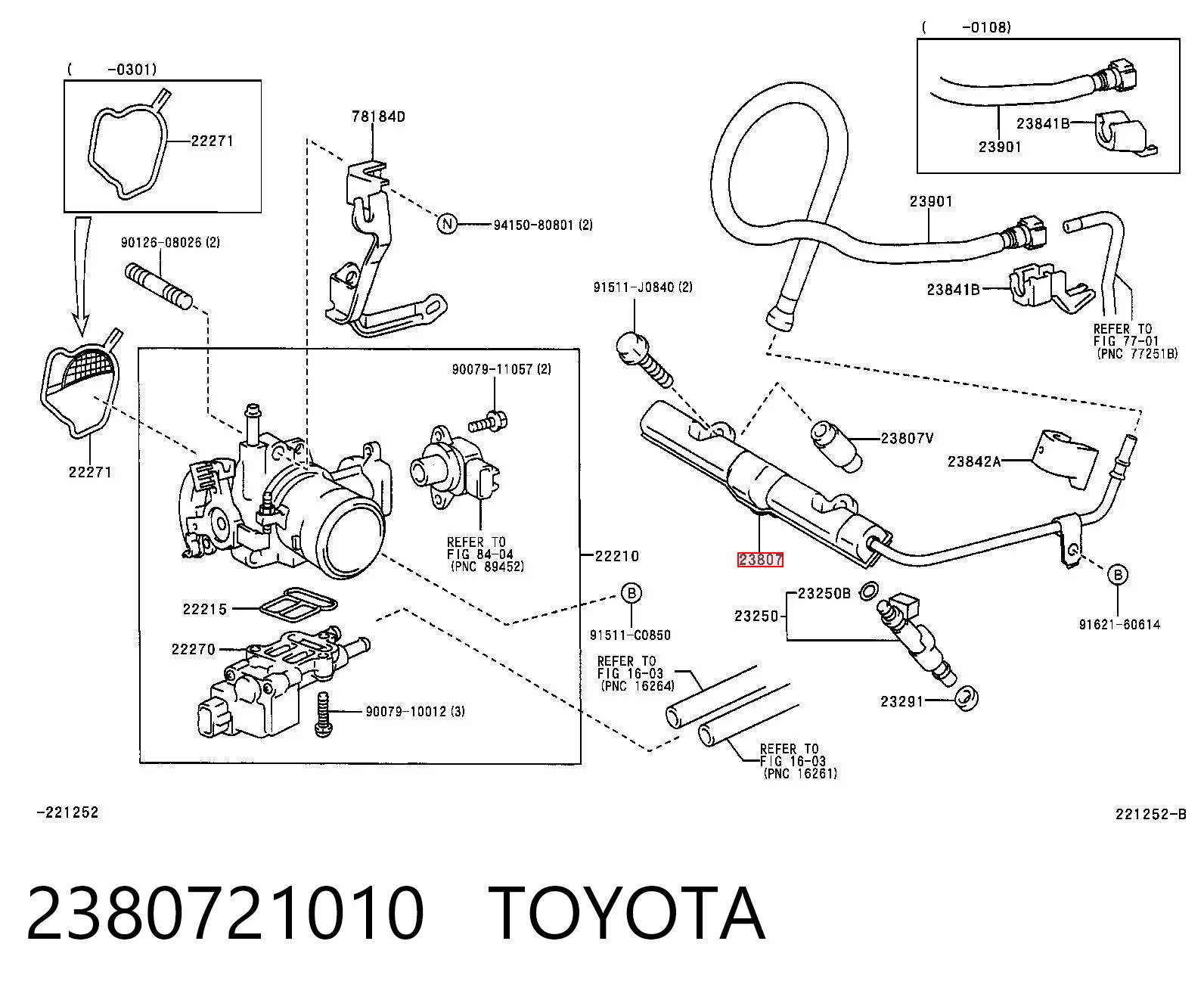 2380721010 Toyota