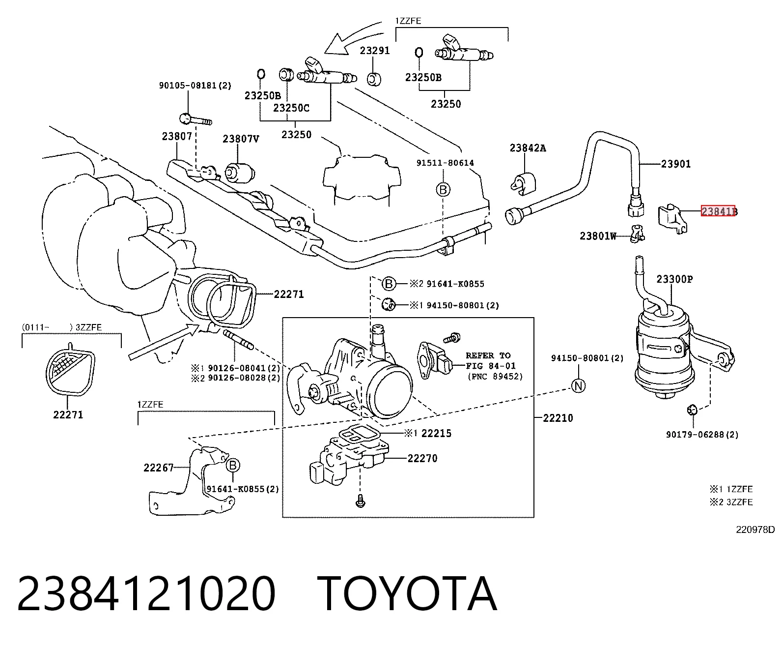 2384121020 Toyota