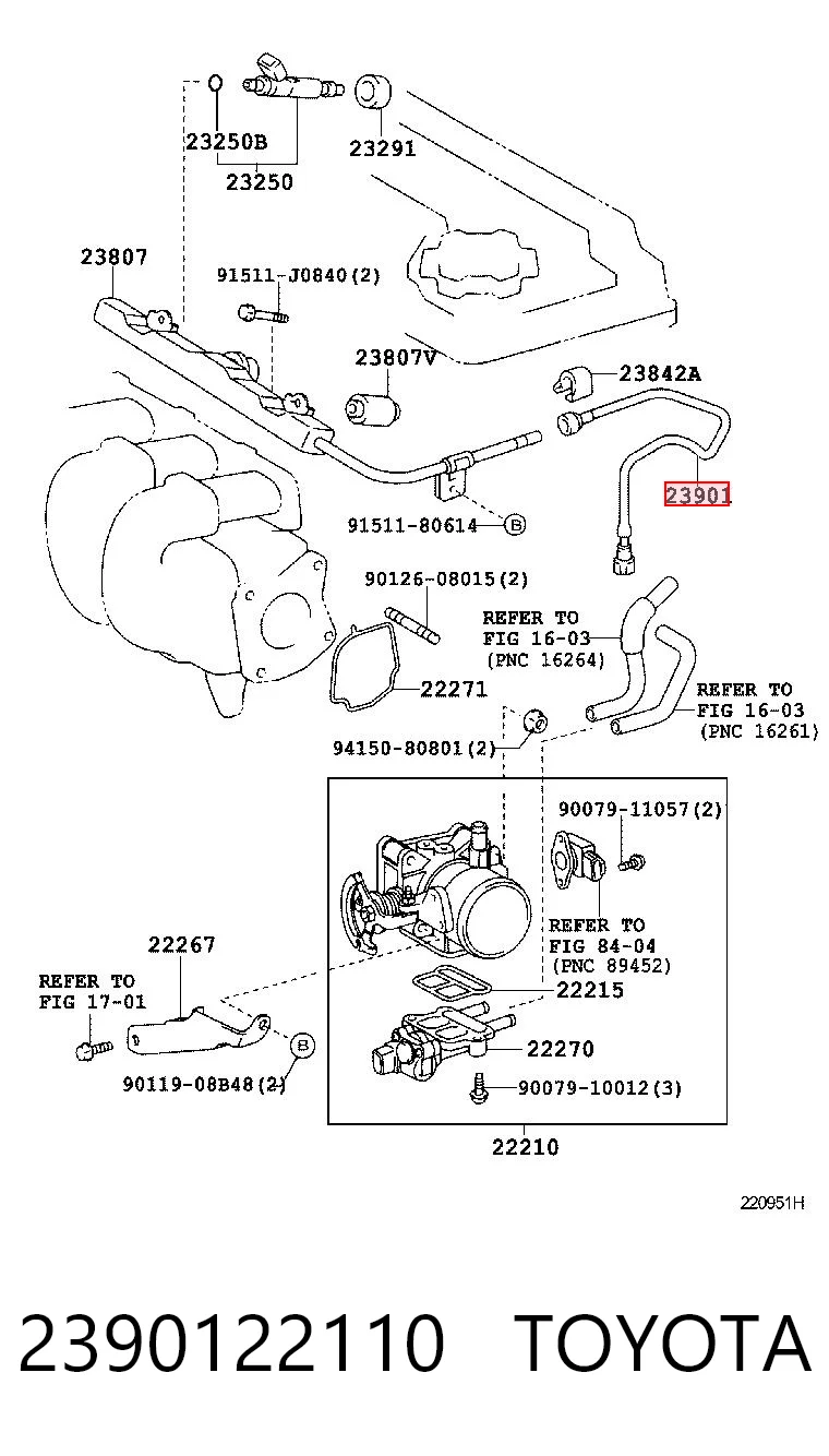 2390122110 Toyota