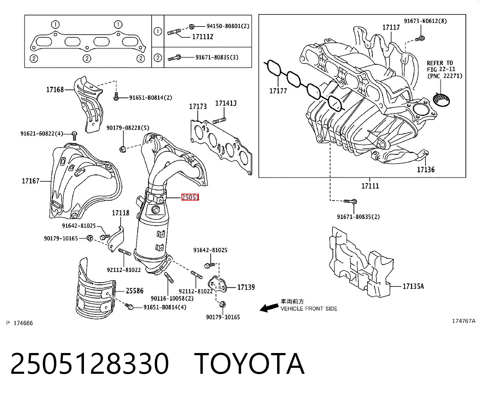 Convertidor - catalisador Toyota Camry V40 ao melhor preço