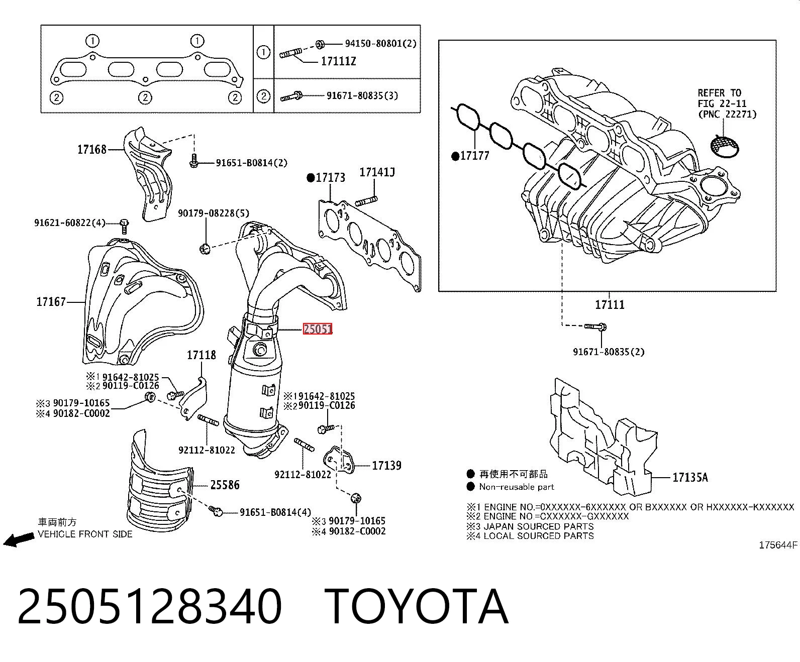 Convertidor - catalisador para Toyota RAV4 III A3