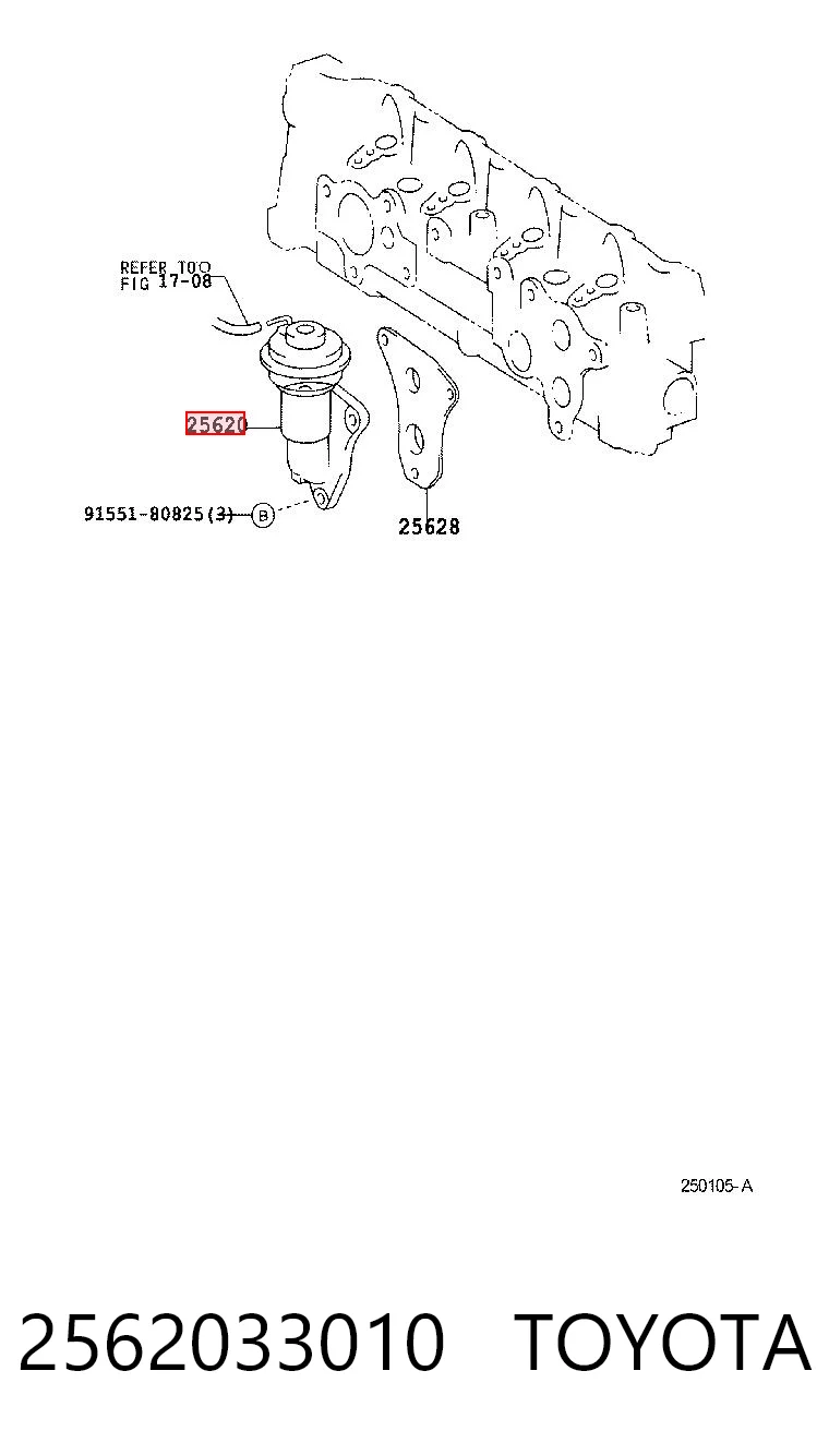 2562033010 Toyota