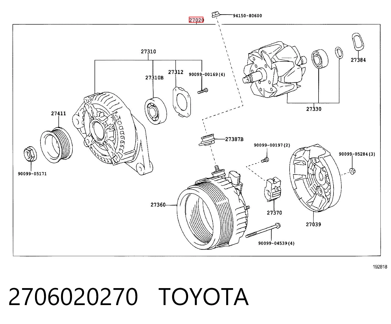 2706020270 Toyota