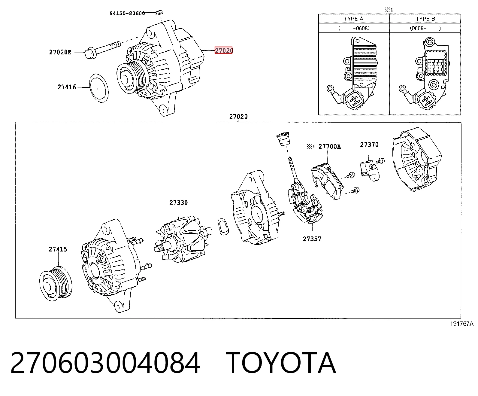 270603004084 Toyota