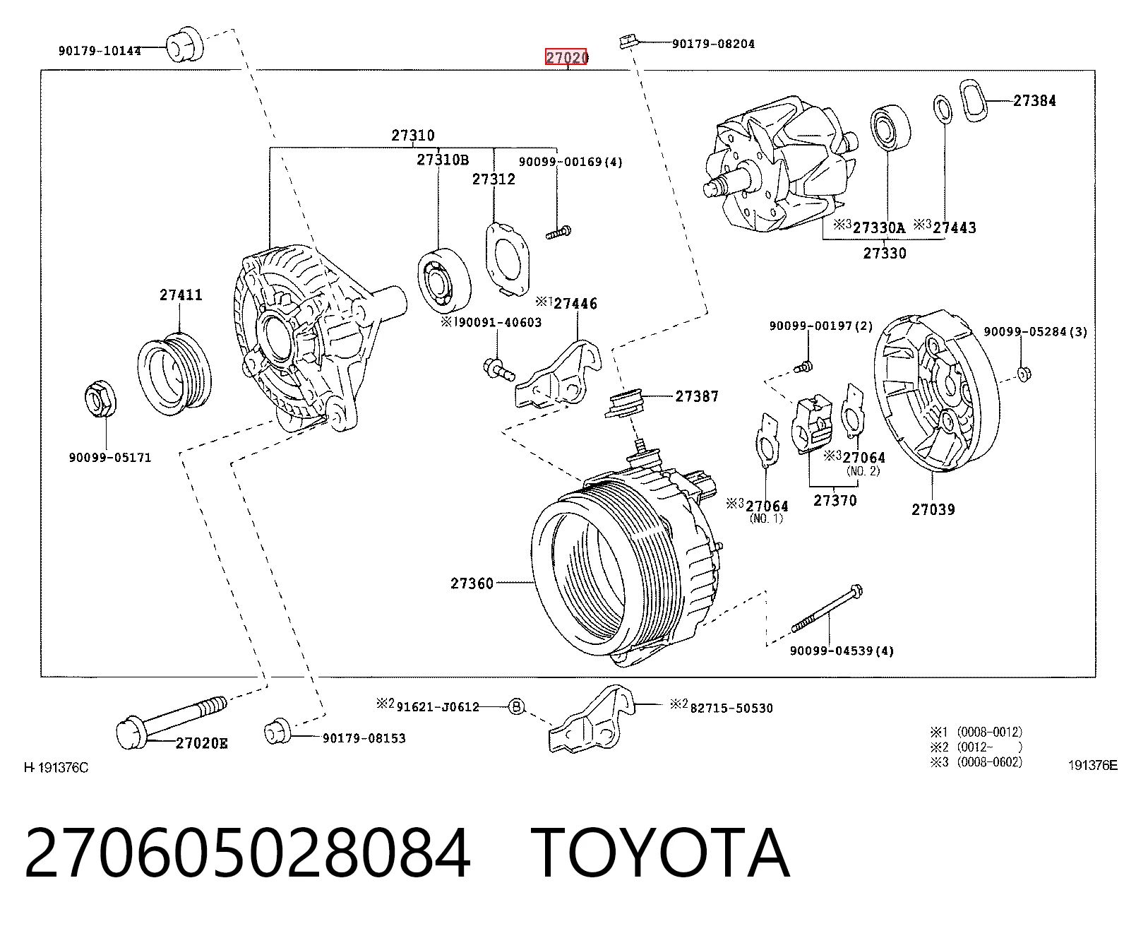  para Lexus LS  (UCF30)
