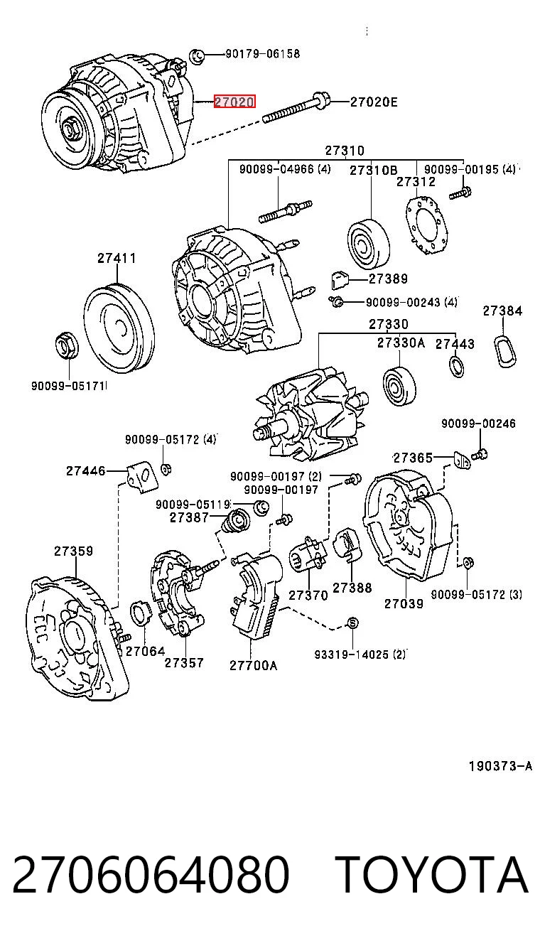 2706064080 Toyota