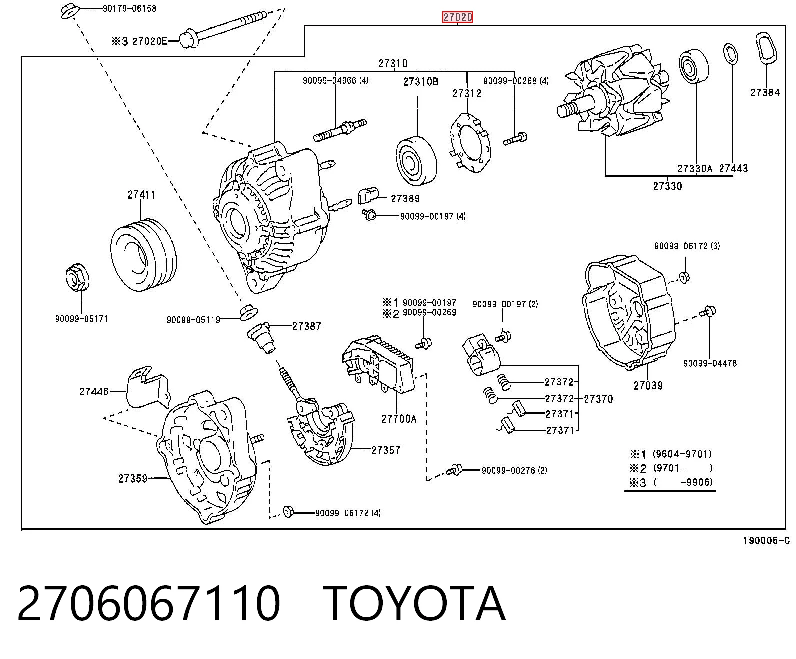 2706067110 Toyota