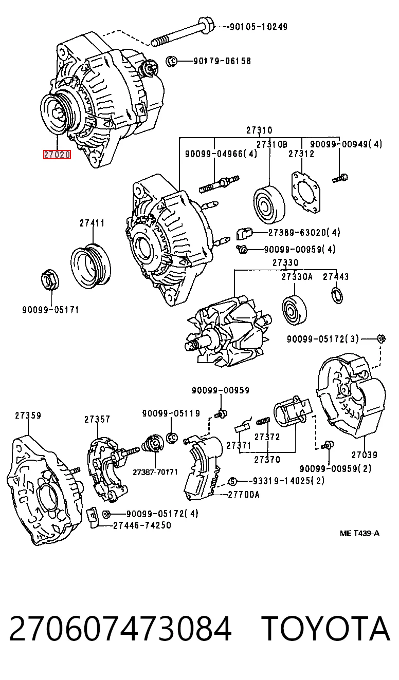 270607473084 Toyota