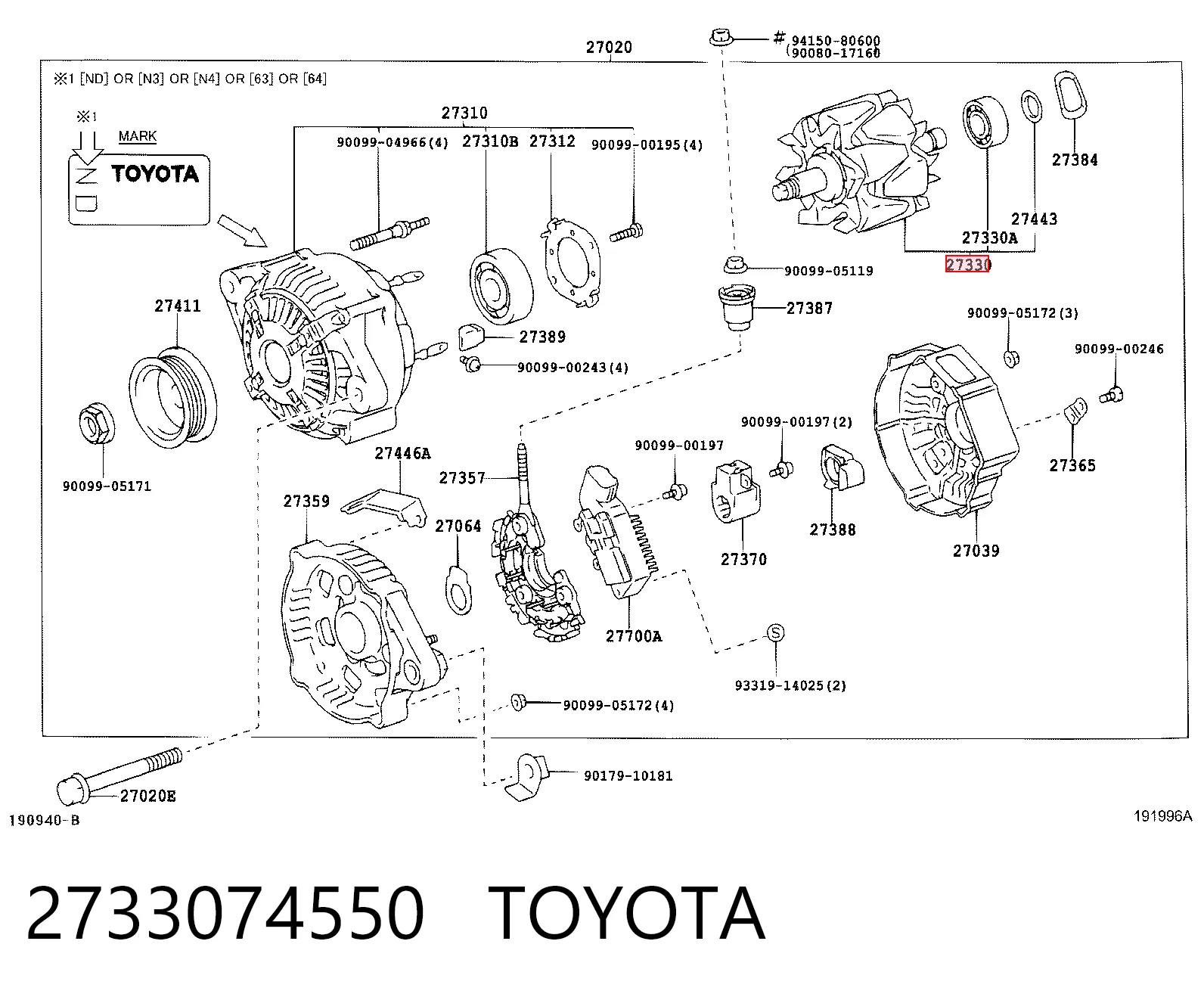Preço da peça  RAV4 II SUV