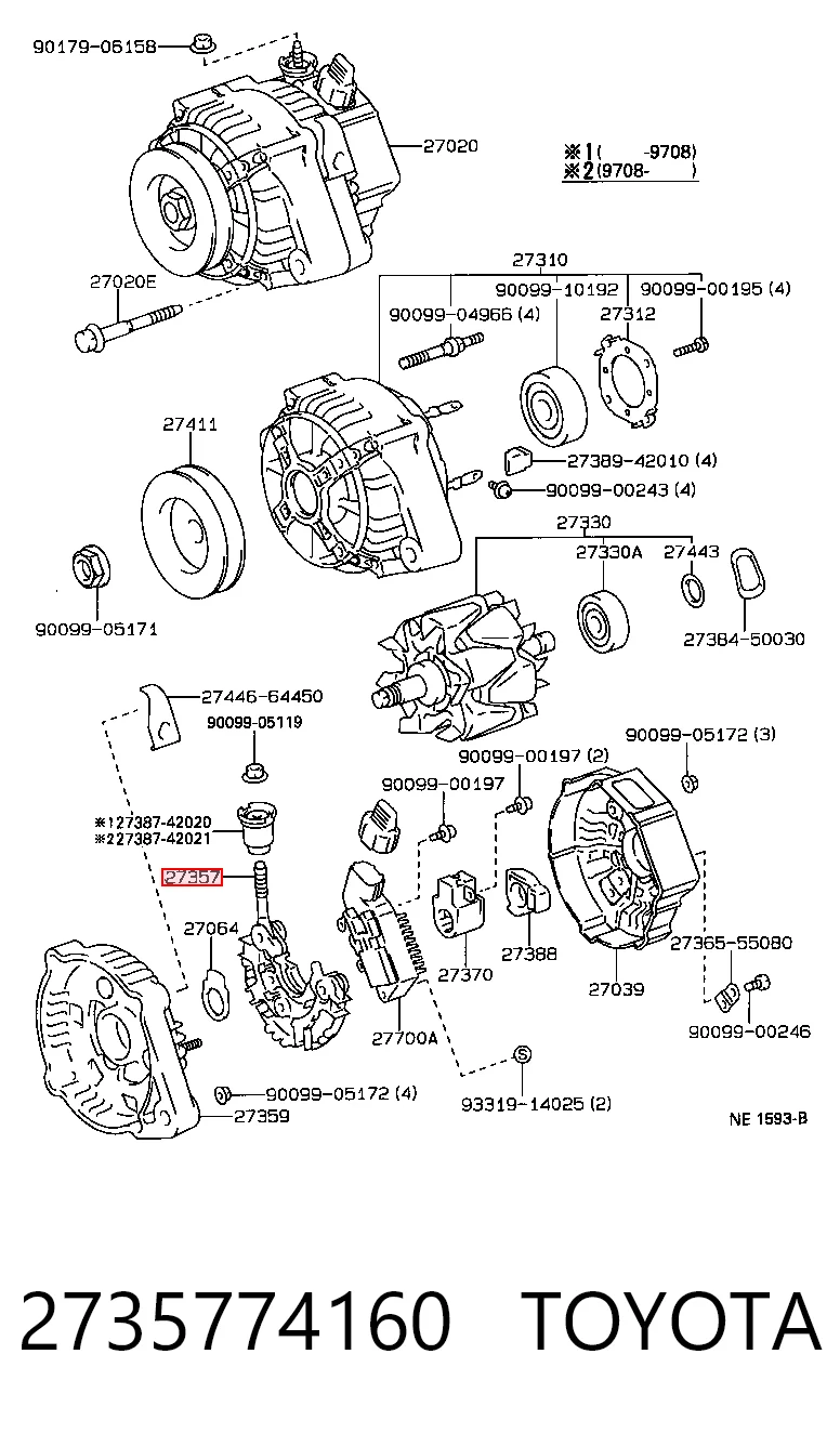Eixo de diodos do gerador REMA-PARTS 133672 preço, a partir de 27,65 USD