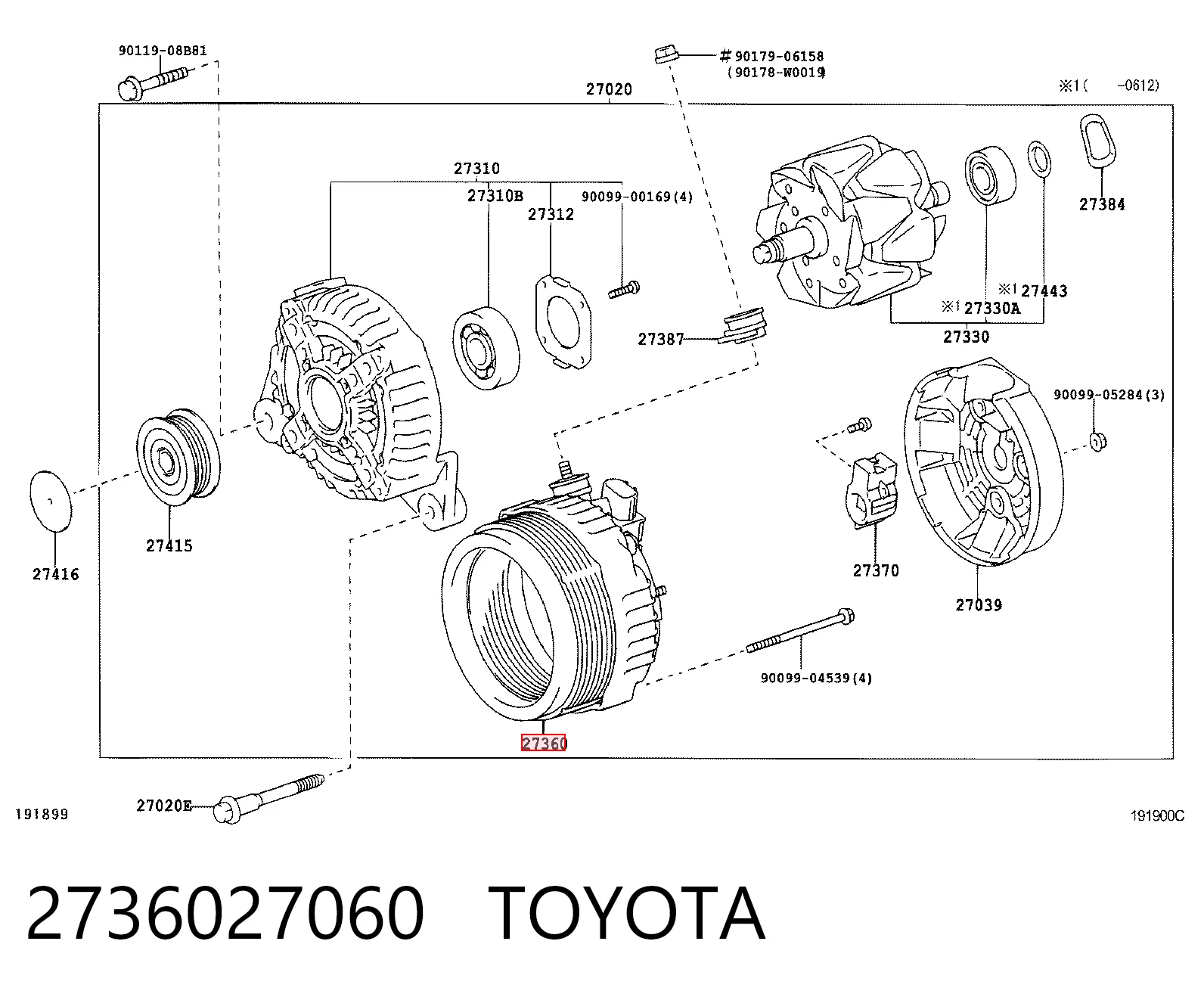 2736027060 Toyota