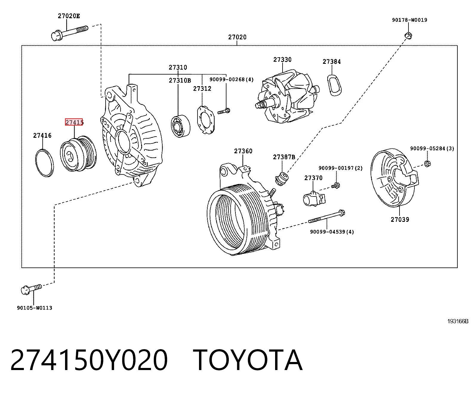 274150Y020 Toyota