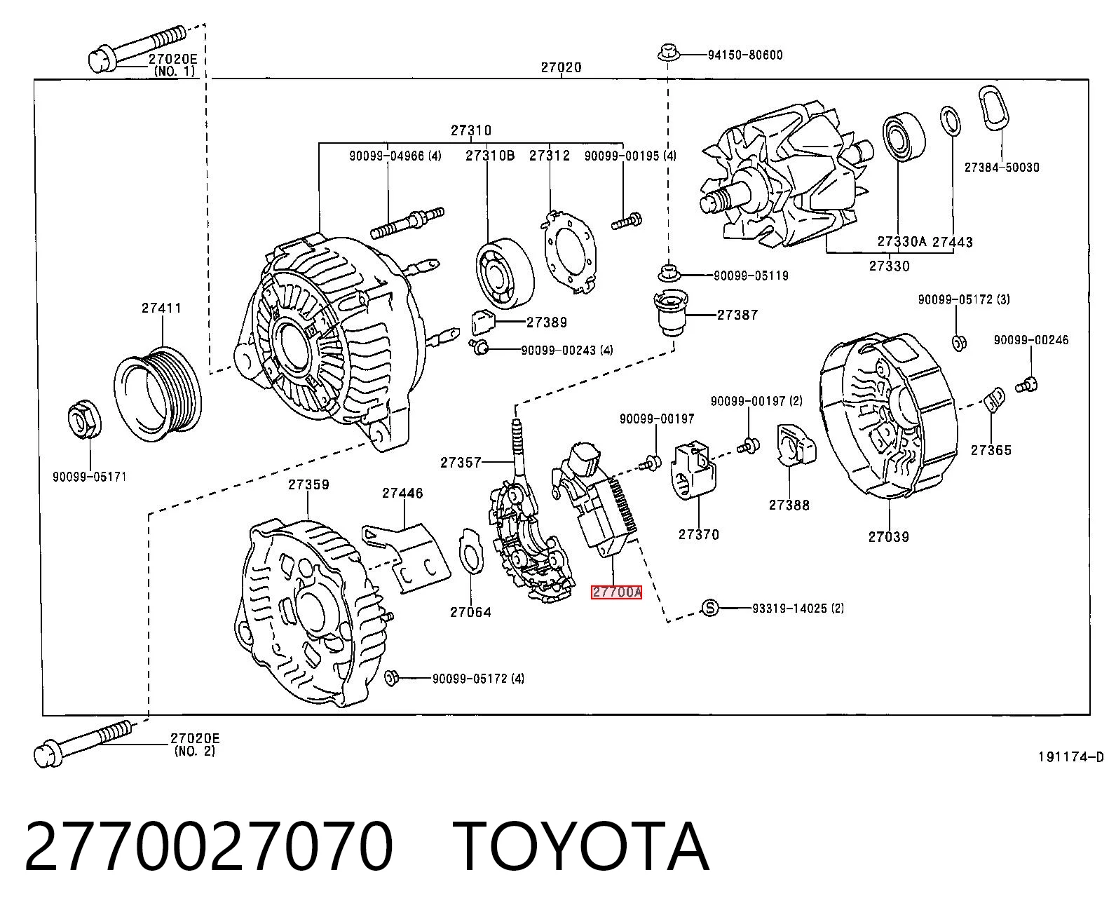 2770027070 Toyota