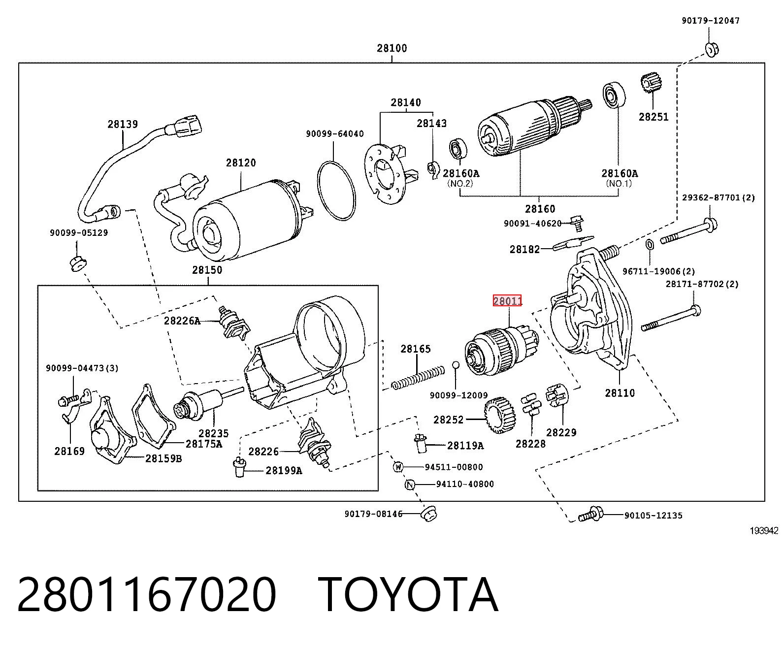72330641 Profit Roda-livre do motor de arranco