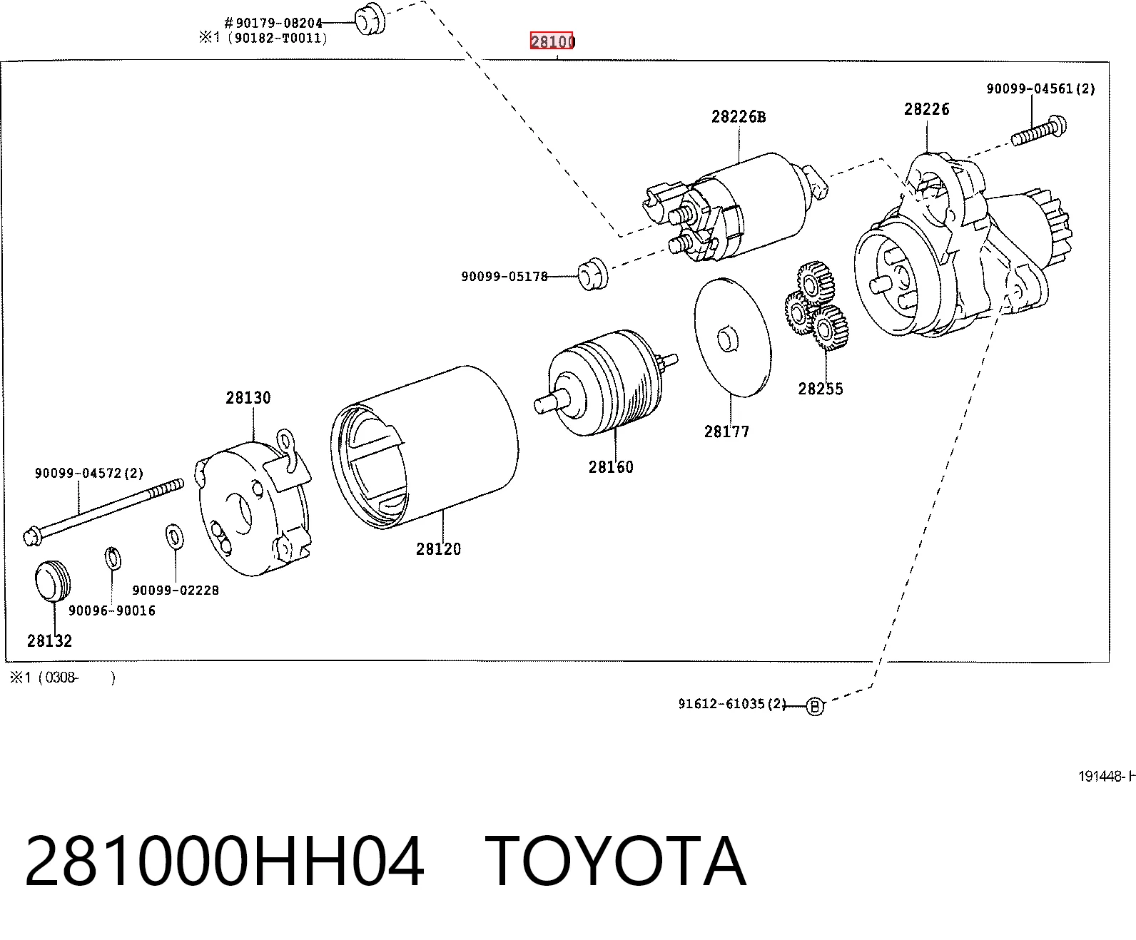 281000HH04 Toyota