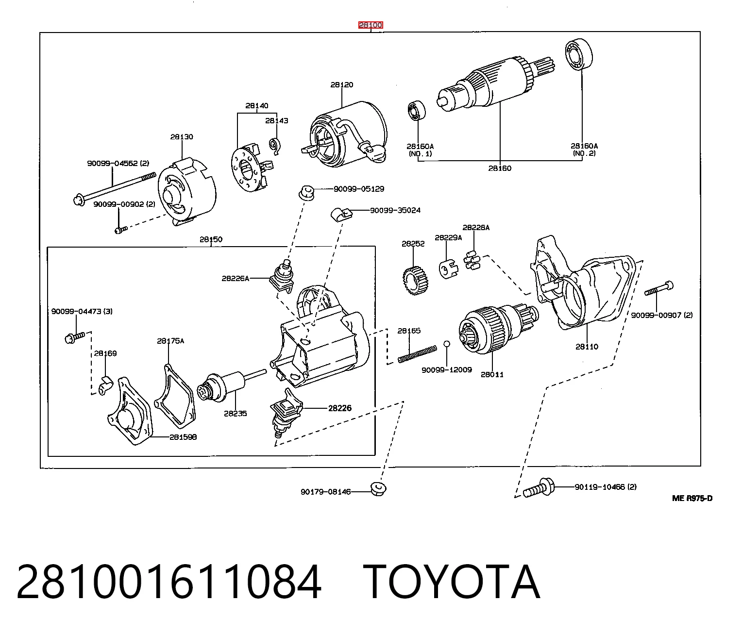 281001611084 Toyota