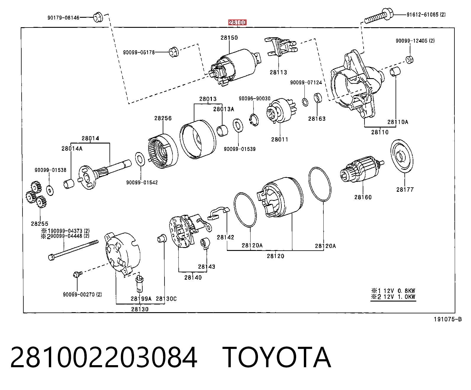 281002203084 Toyota