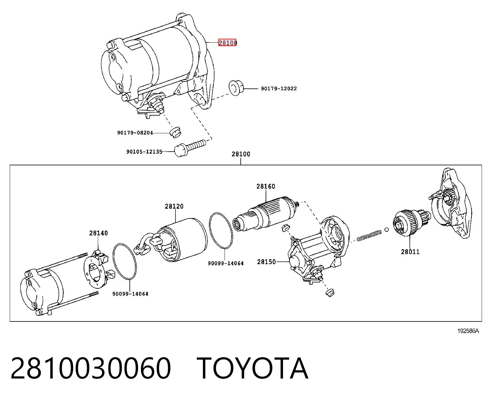 2810030060 Toyota