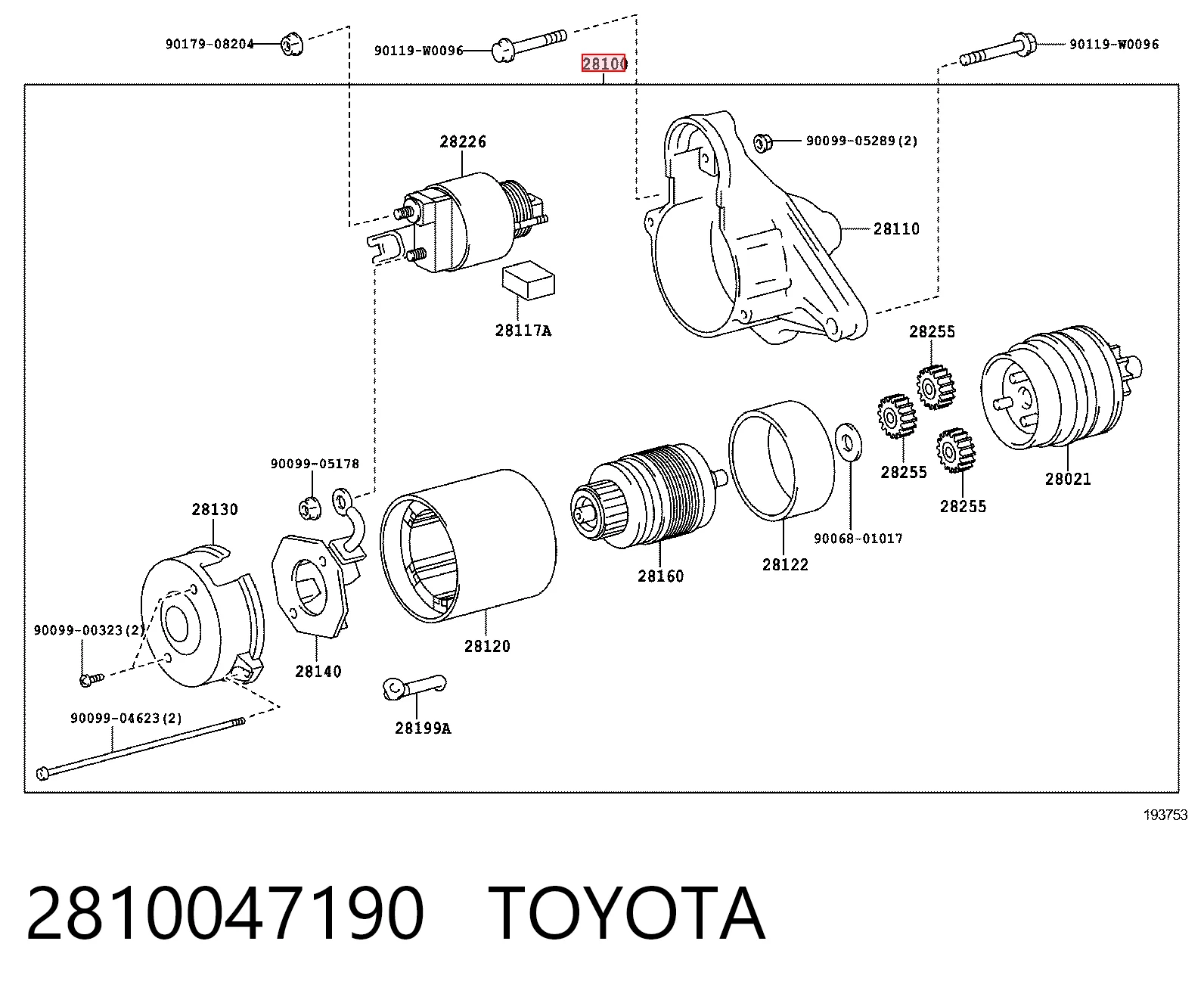 2810047190 Toyota