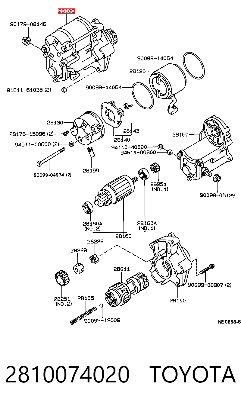 Compre Motor de arranco Toyota Celica 