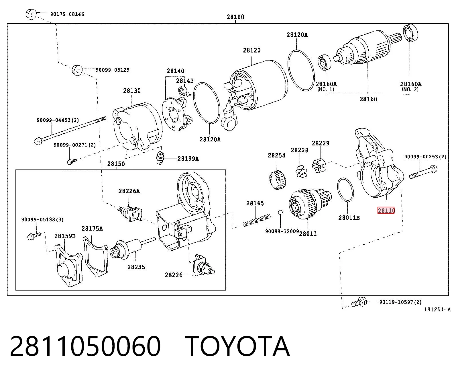 2811050060 Toyota