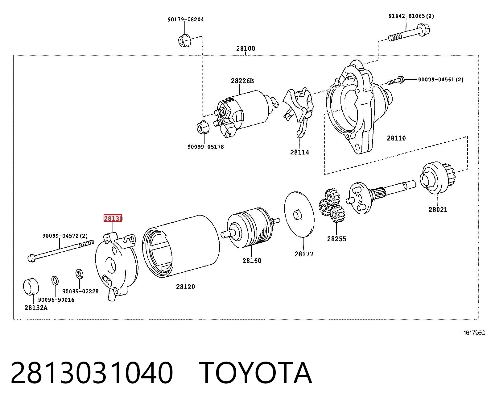 2813031040 Toyota