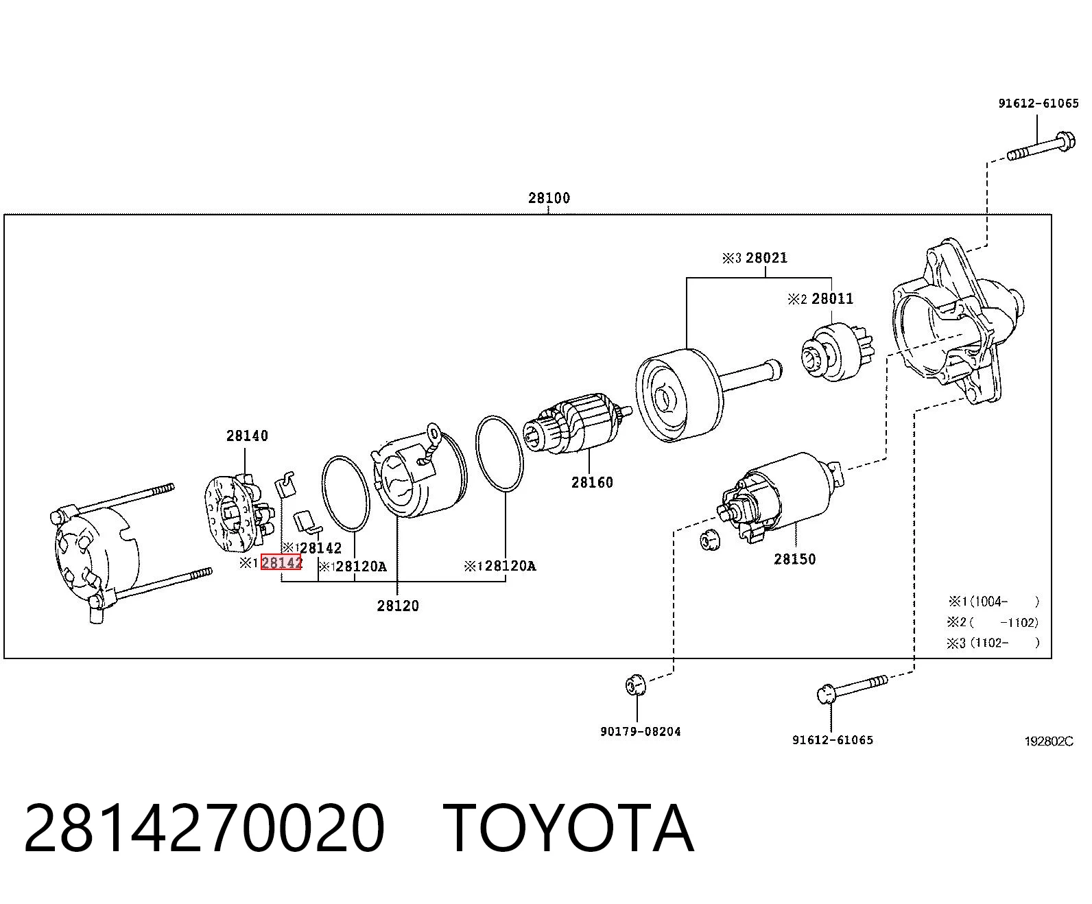  para Subaru Impreza I (GC)