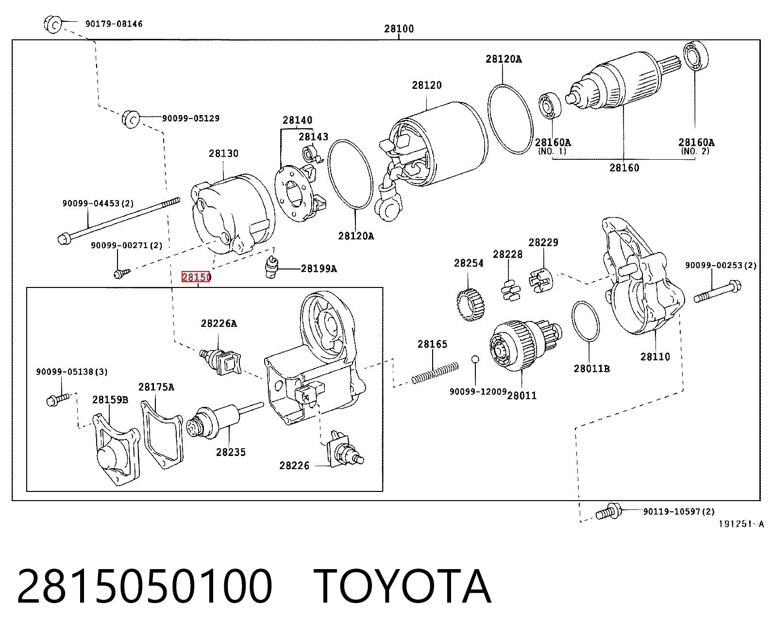 2815050100 Toyota