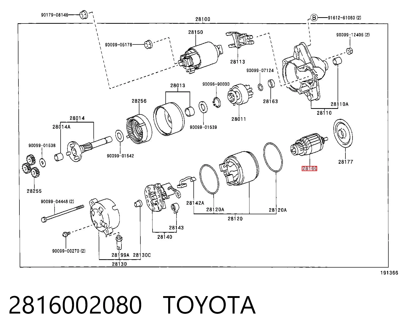 2816002080 Toyota