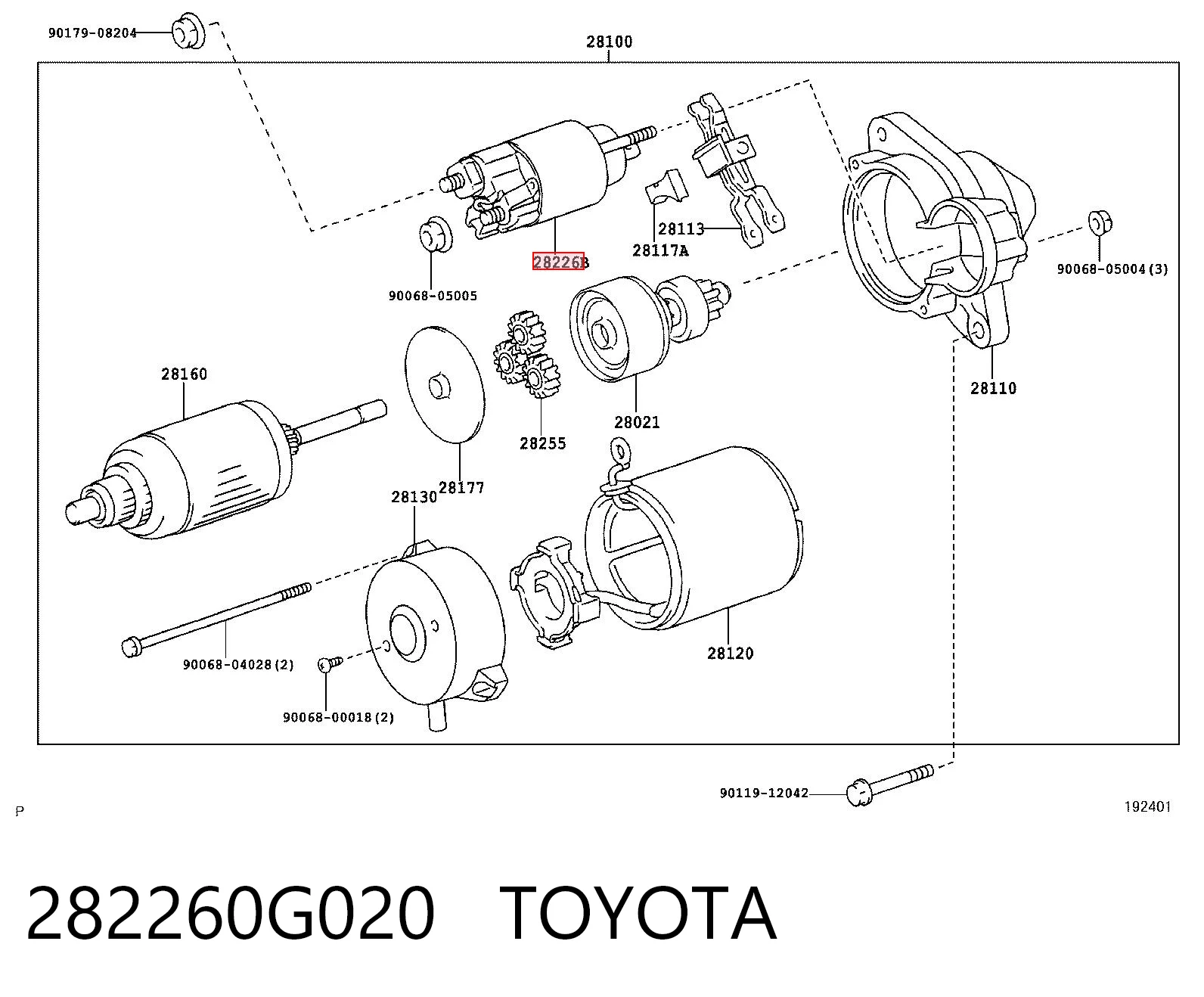 282260G020 Toyota
