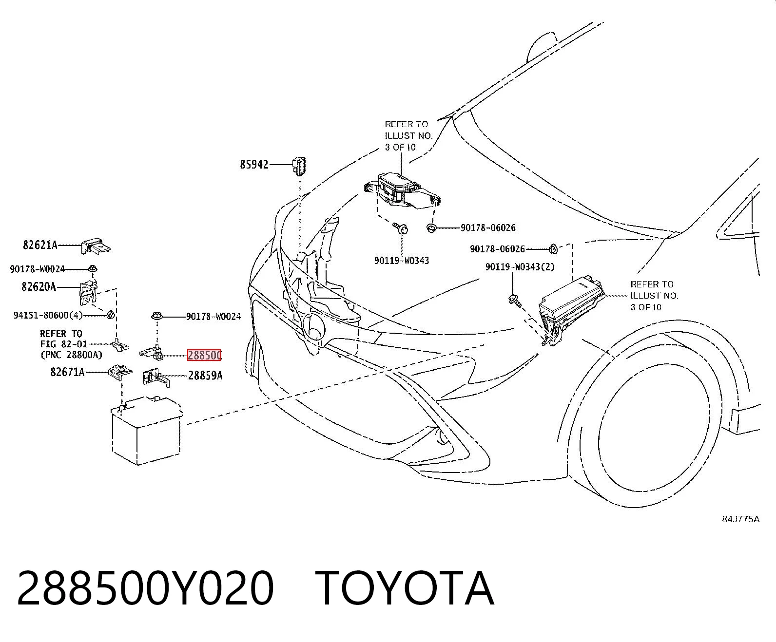 288500Y020 Toyota