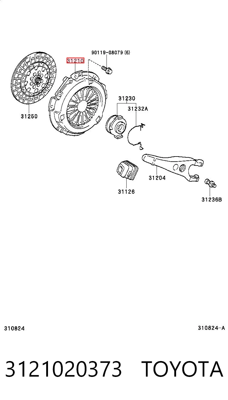 3121020373 Toyota