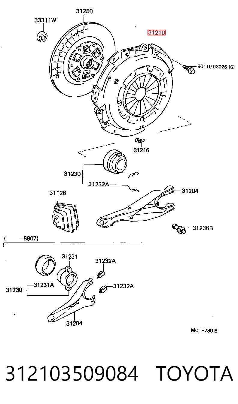 312103509084 Toyota