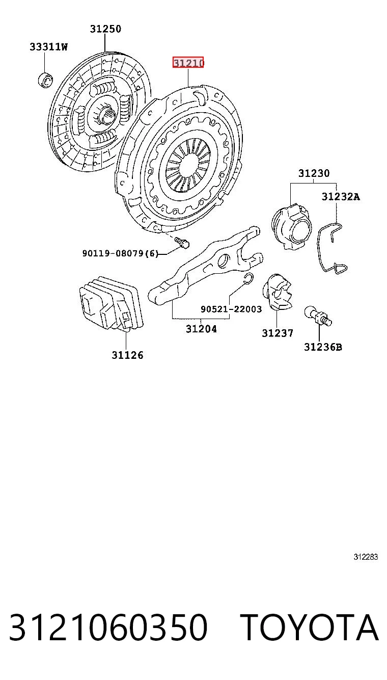 3121060350 Toyota