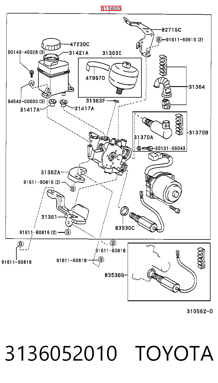 3136052010 Toyota