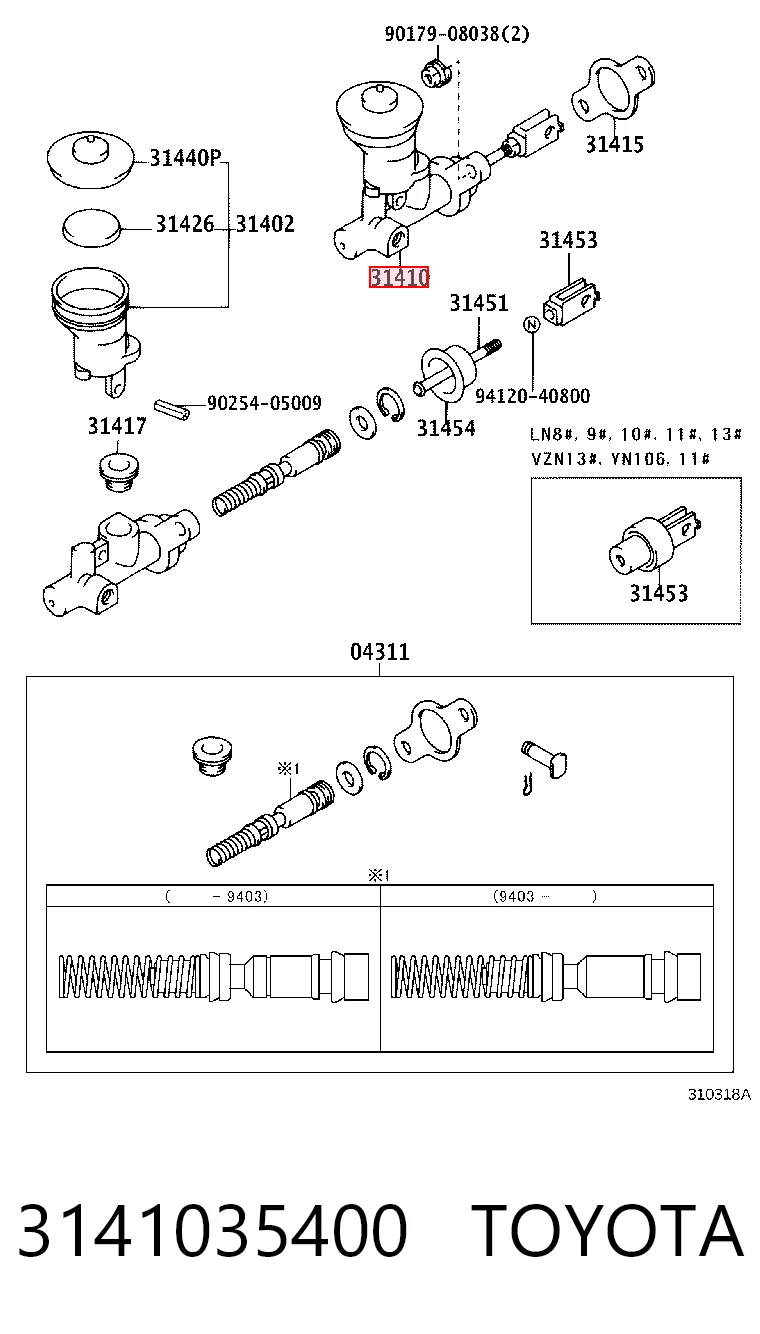  Hilux  pick-up (1983-2005) original desde 38,45 €