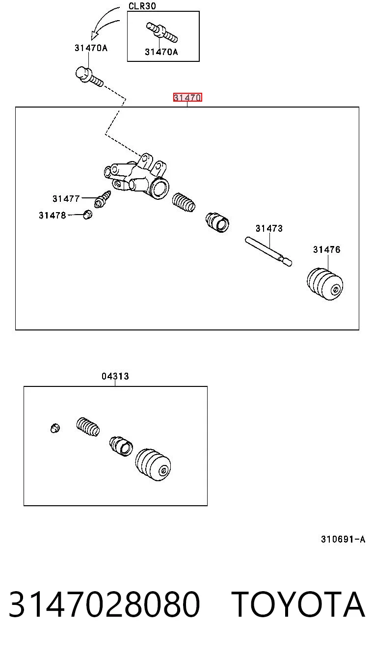 3147028080 Toyota