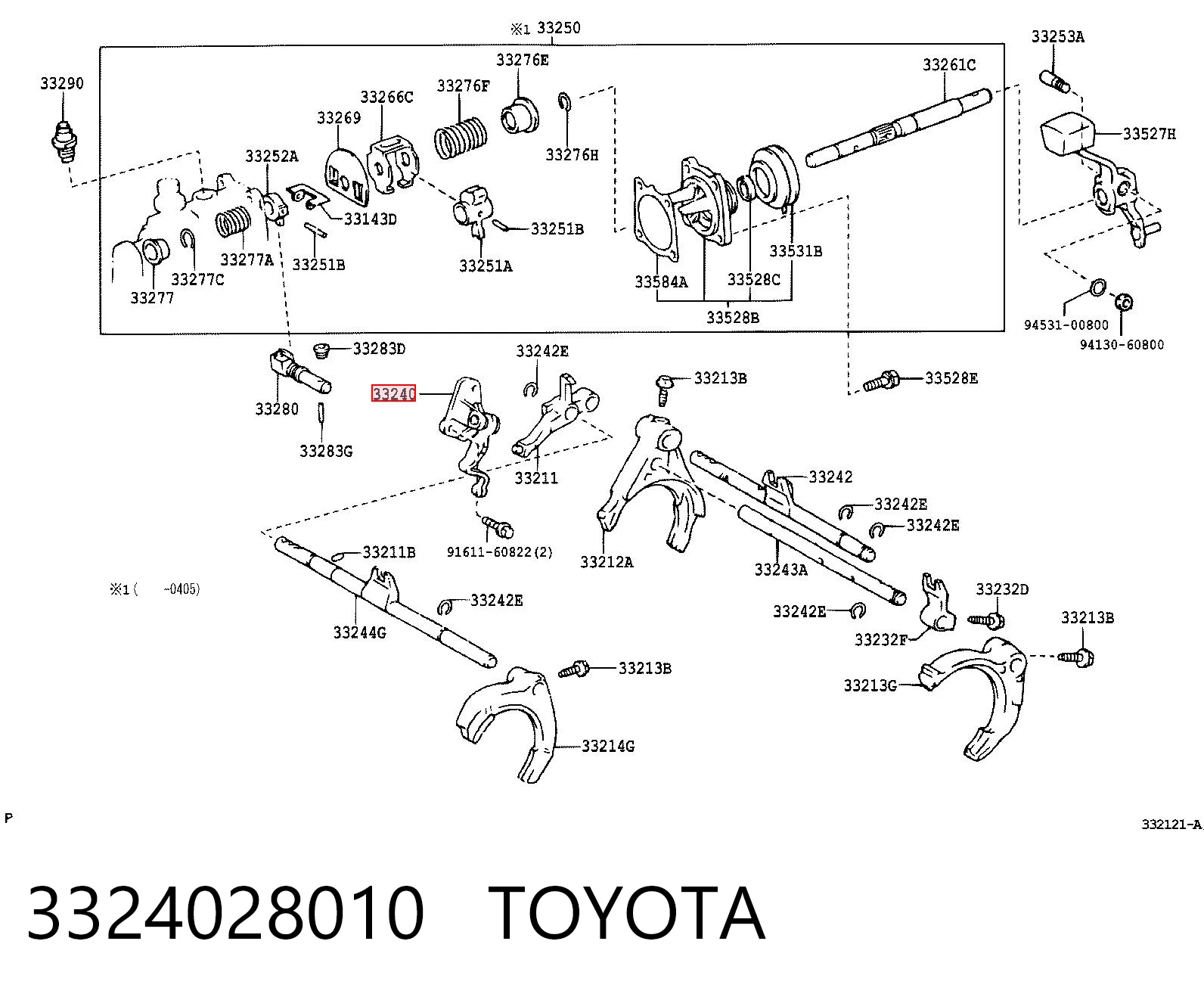 3324028010 Toyota