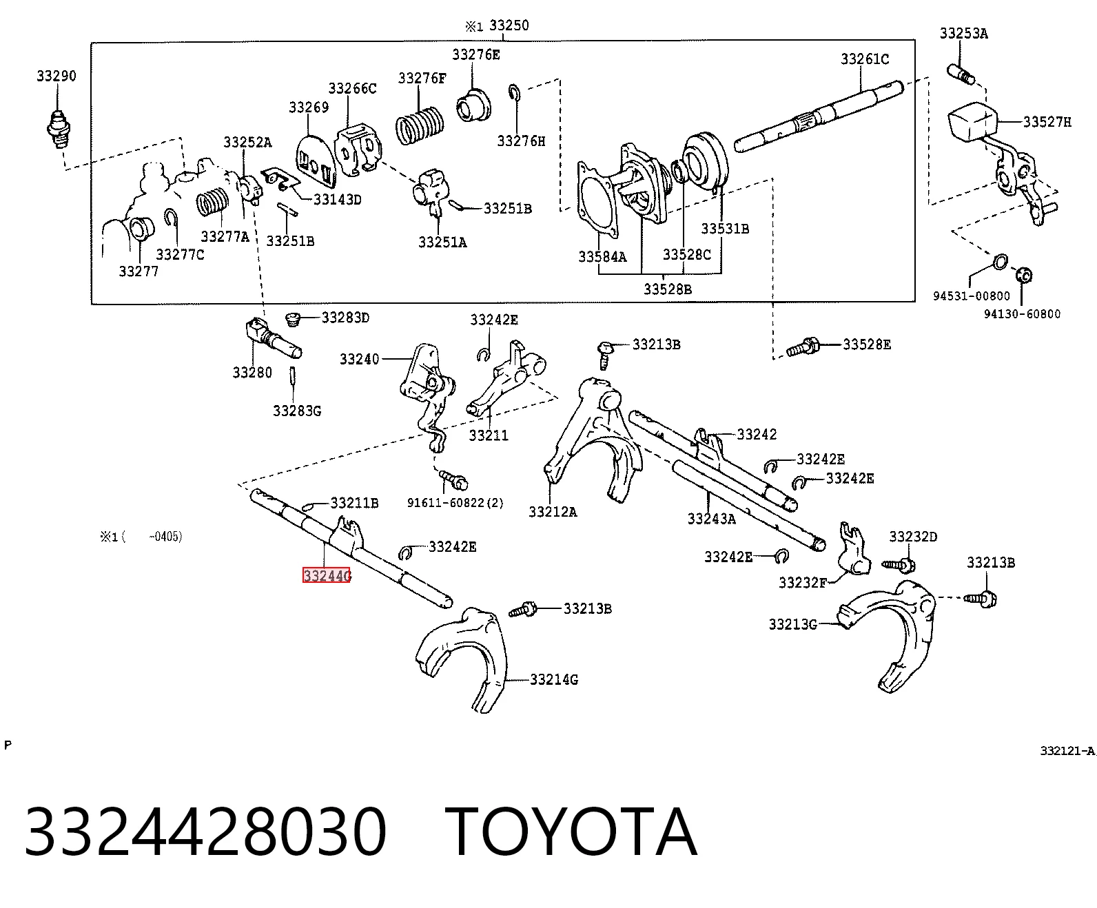 3324428030 Toyota