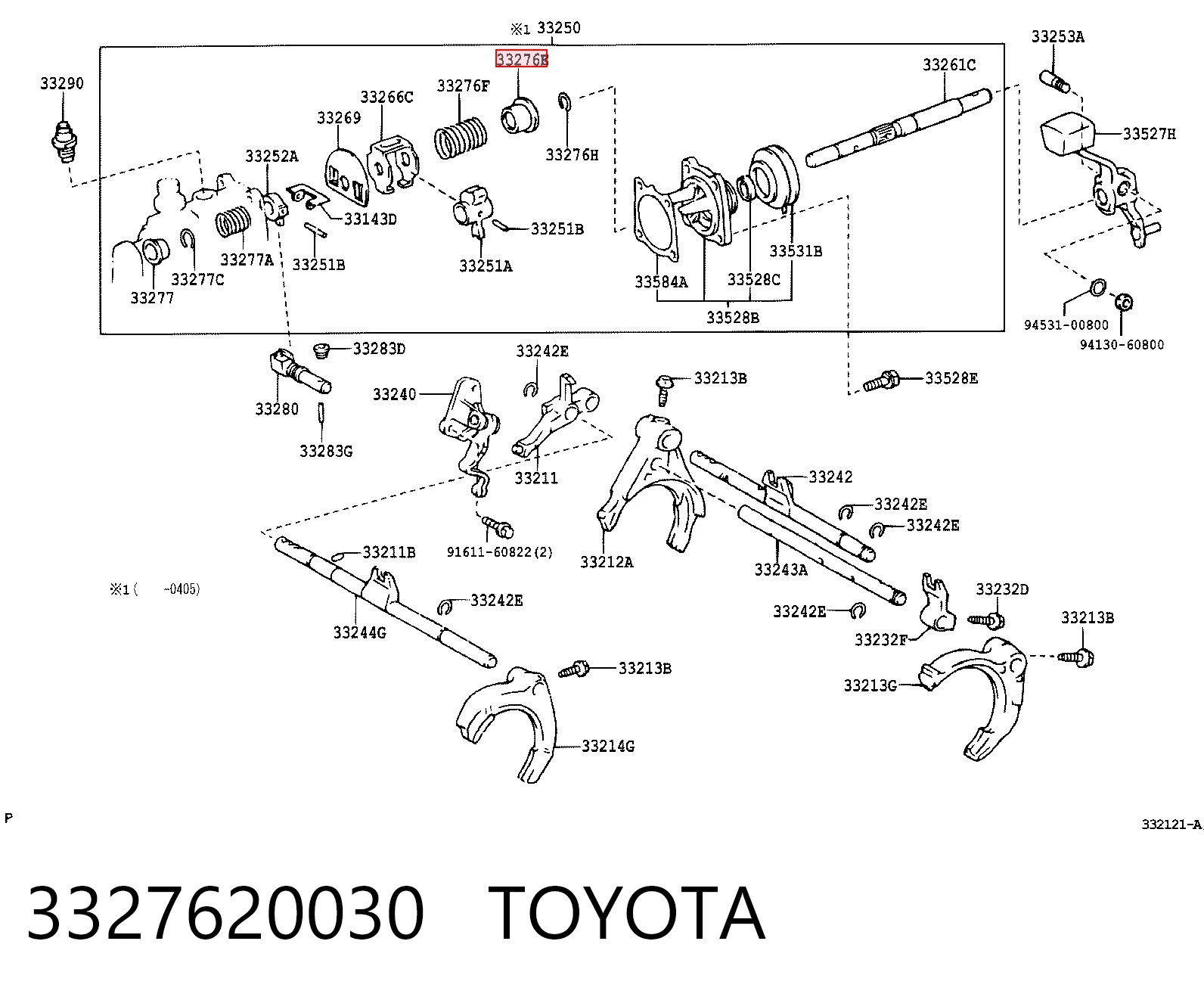 3327620030 Toyota