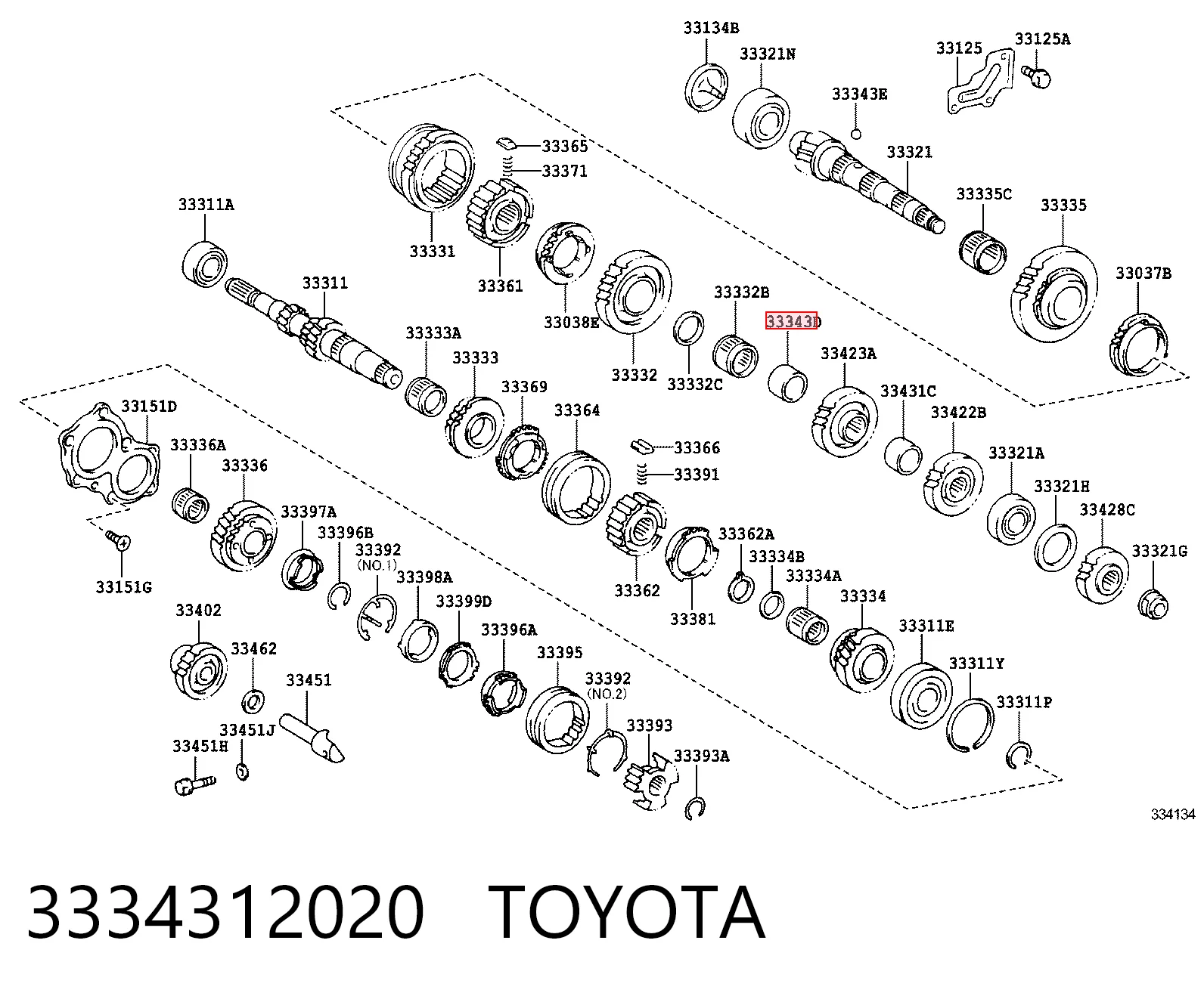 3334312020 Toyota