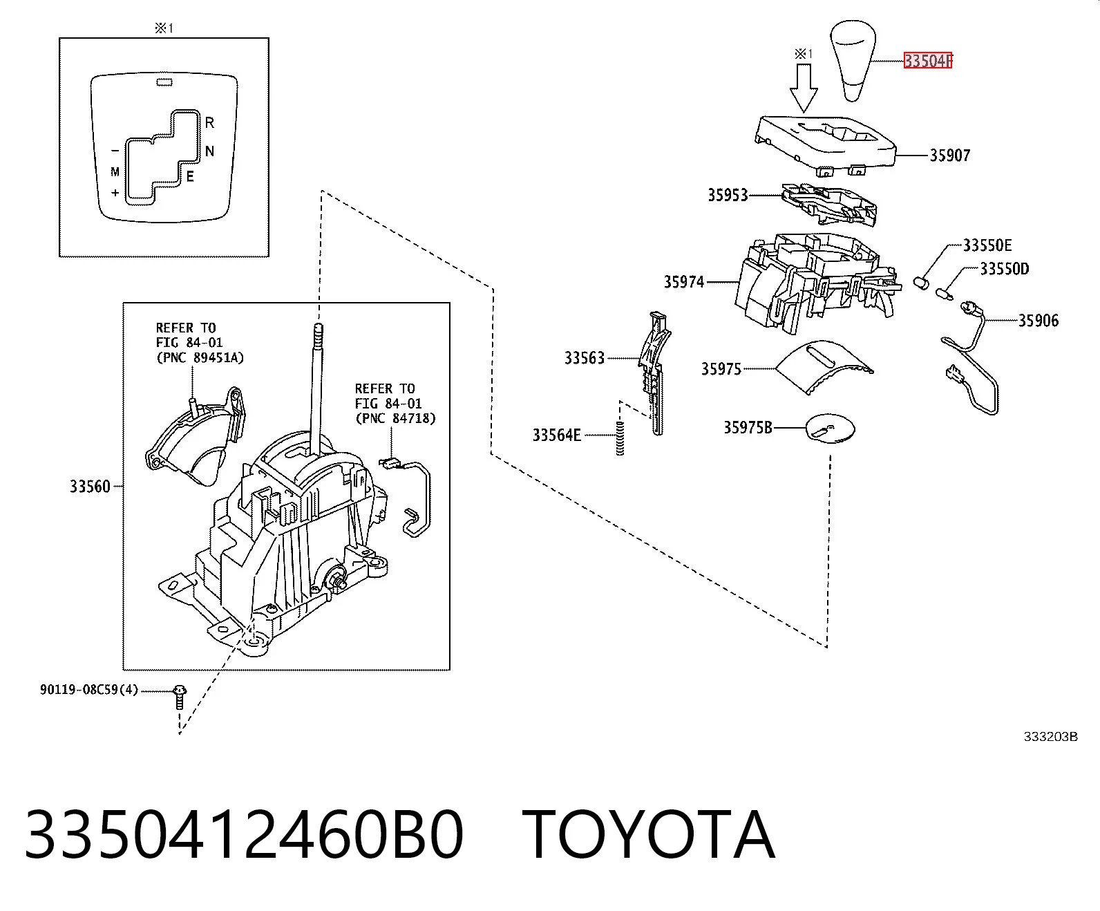 3350412460B0 Toyota