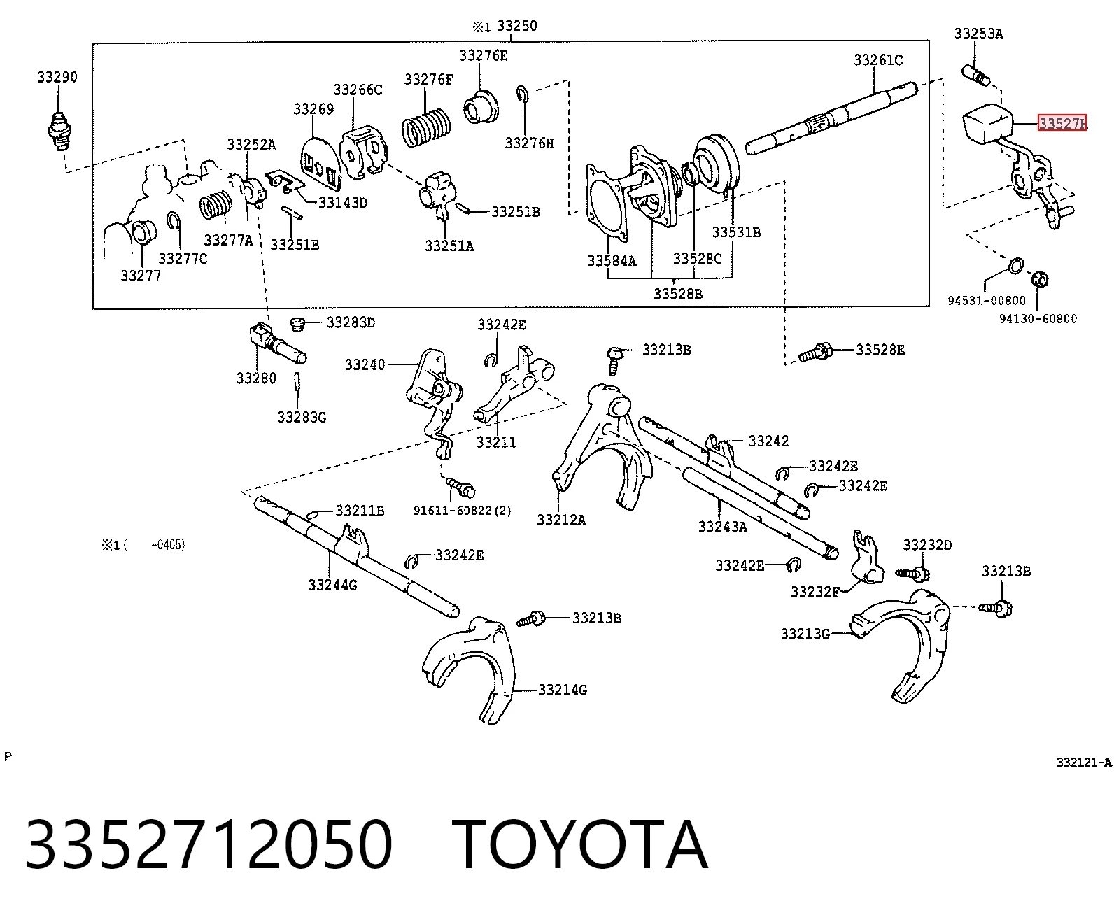 3352712050 Toyota